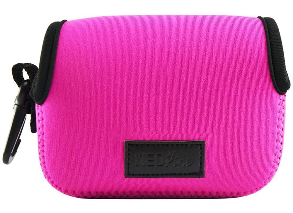 Camera Case voor Panasonic Lumix LX10 TZ100 TZ90 TZ80 TZ70 TZ60 TZ50 TZ40 TZ30 TZ20 ZS110 ZS100 ZS70 ZS50 ZS30 ZS20: Hot Pink