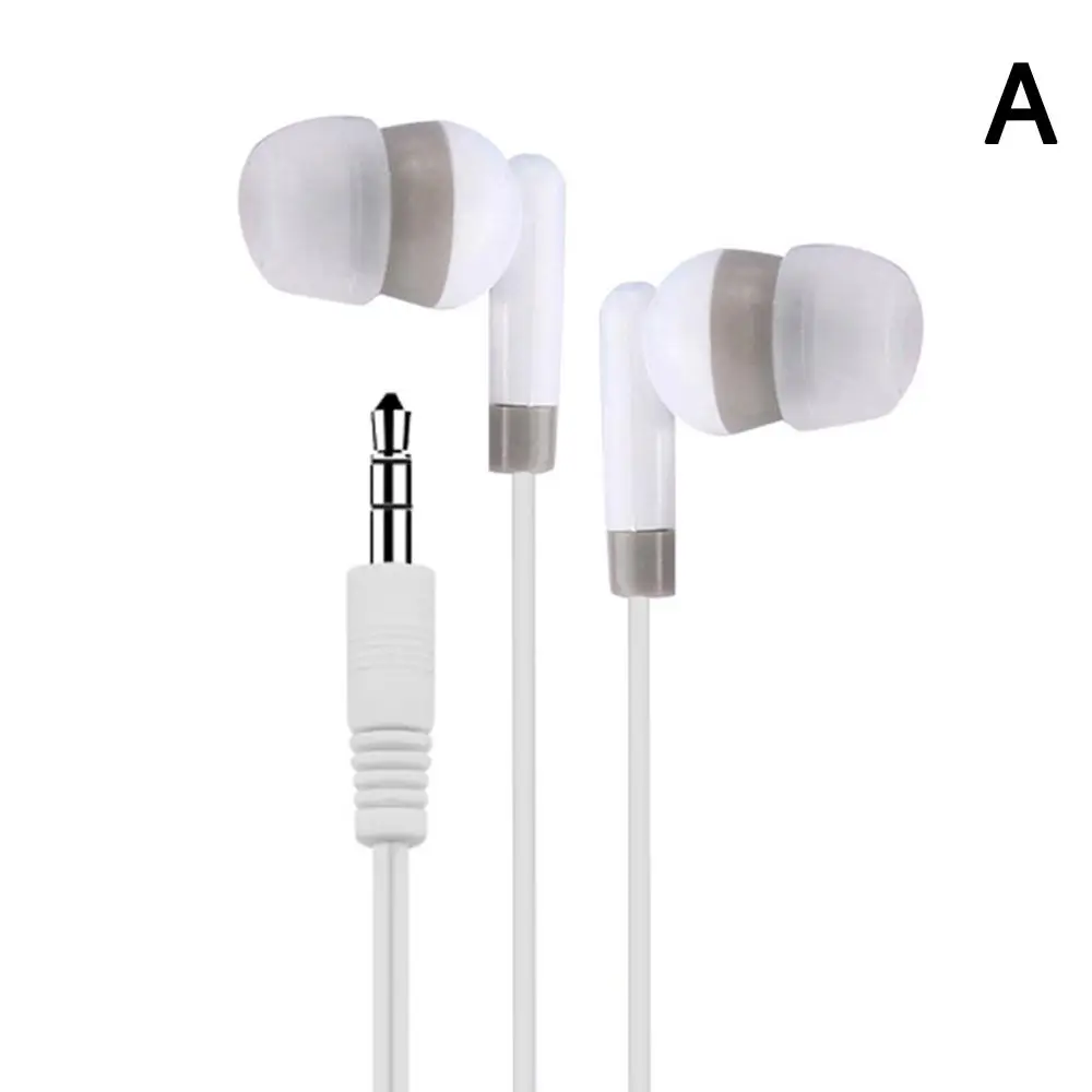 Oortelefoon Kleur In Oor Bedrade Muziek Zonder Microfoon Universele Mp3/Mp4 3.5Mm Tablet Oordopjes Mobiele Oortelefoons: Rood
