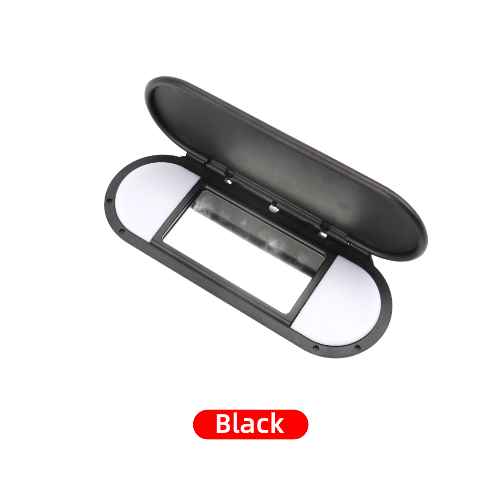 Voor Mini Cooper Auto Zonneklep Spiegel Cover Make Spiegel Cover Accessoires Vervanging Voor Bmw Mini F55 F56 -2022: Black
