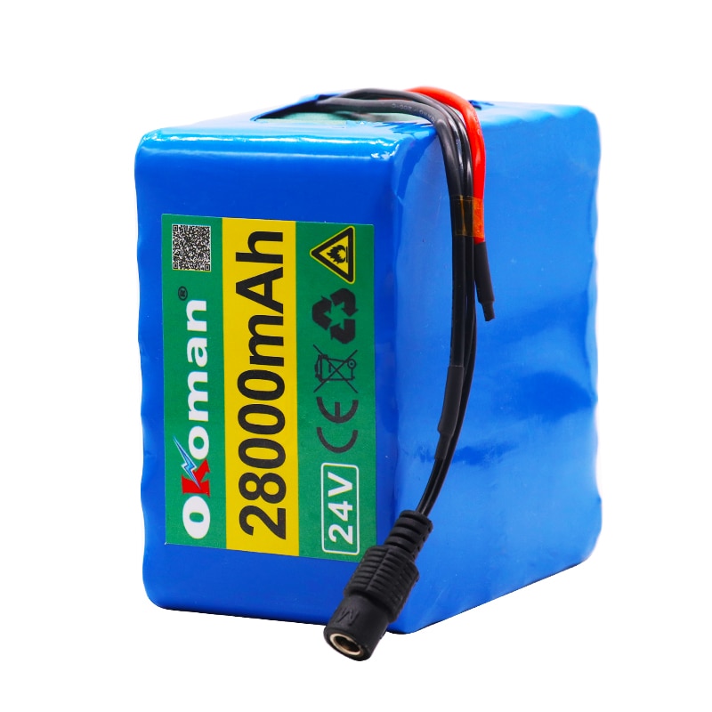 24V 28Ah 6S5P 18650 li-ion battery pack 25.2v 28000mAh electric bicycle moped /electric/lithium ion battery pack