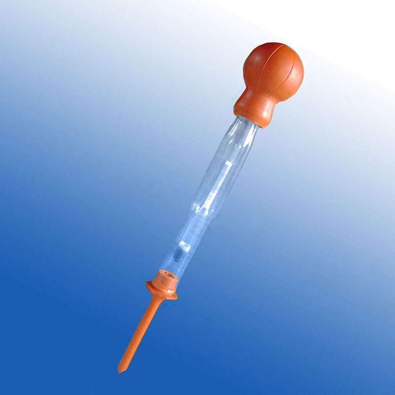 Sugeglas elektrolyt hydrometer ,1.0-1.3, batteri vægtfylde flydemåler, batteri tester tæthedsmåler
