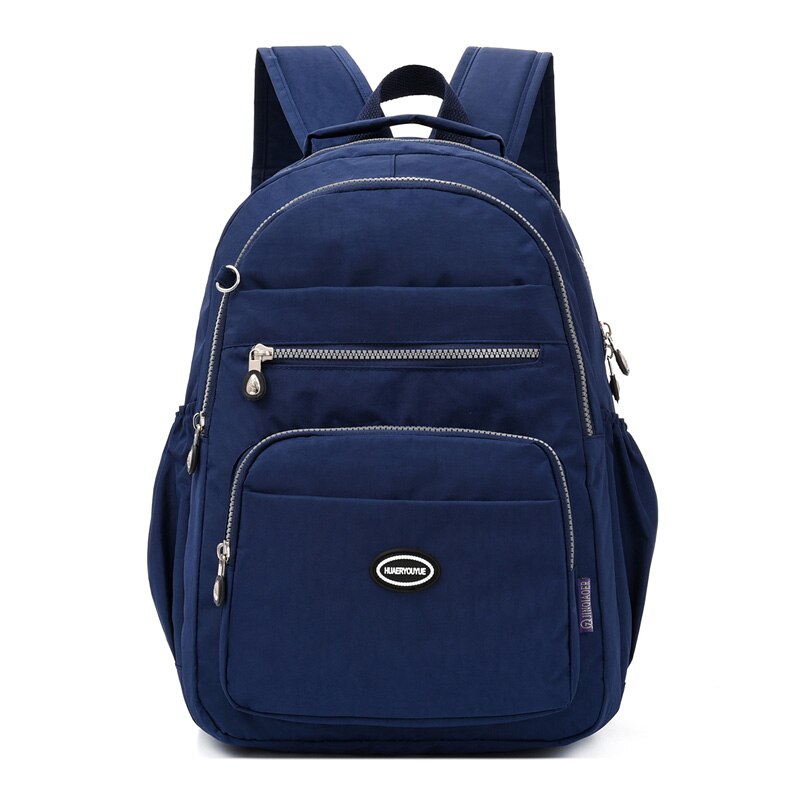 TEGAOTE Laptop Rucksack Frauen Reisetaschen Neue Multifunktions Rucksack Wasserdichte Nylon Schule Rucksäcke Für Jugendliche: Tiefe Blau