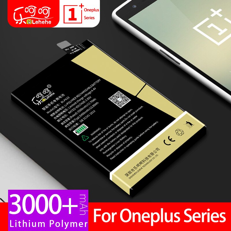 LEHEHE BLP633 Battery for Oneplus 3T 1+3T High Capacity 4000mAh Cell Phone Replacement Batteries with Tools