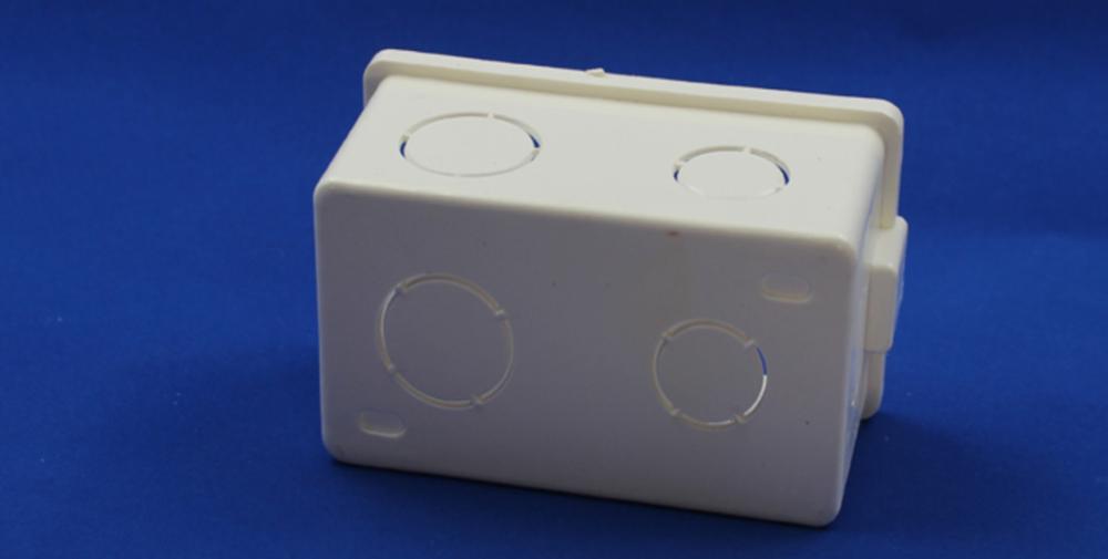 US standard switch box fireproof material multi-directional holes built-in switch box Can match most of the US standard switch