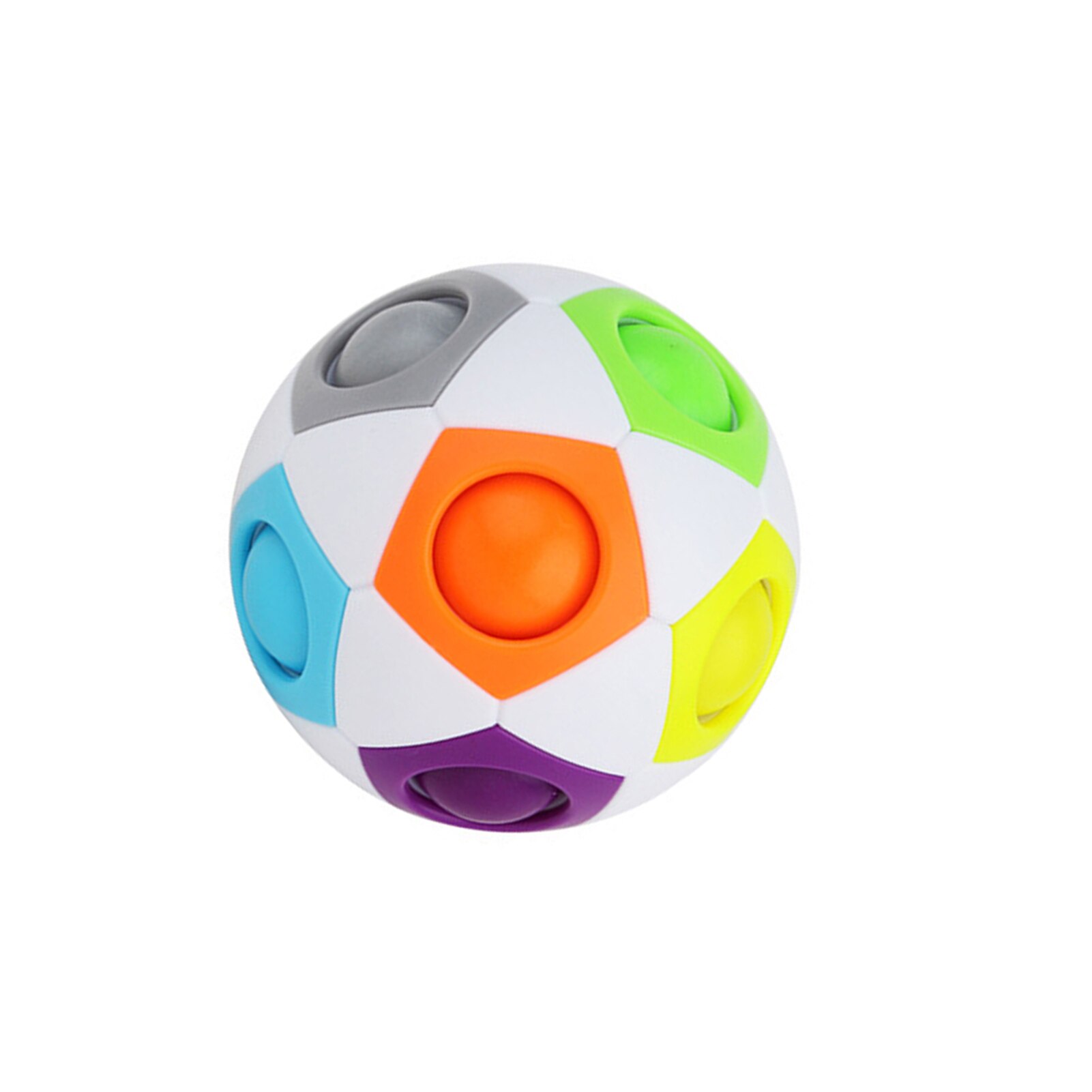 Antistress Cube Rainbow Bal Puzzels Voetbal Magische Kubus Educatief Speelgoed Voor Kinderen Adult Kids Stress Reliever Speelgoed