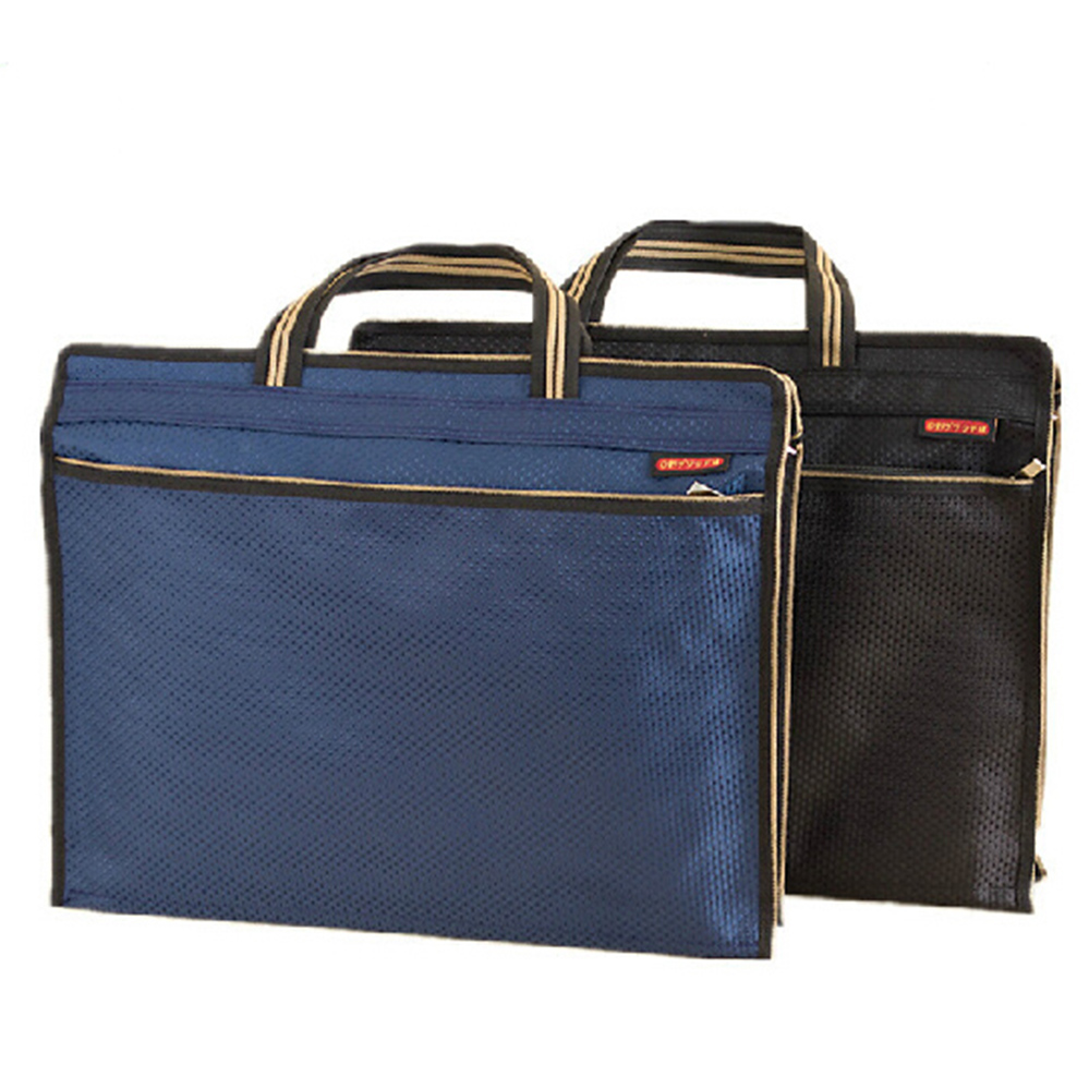 office A4 documents folder bag, file organizer bag with handle