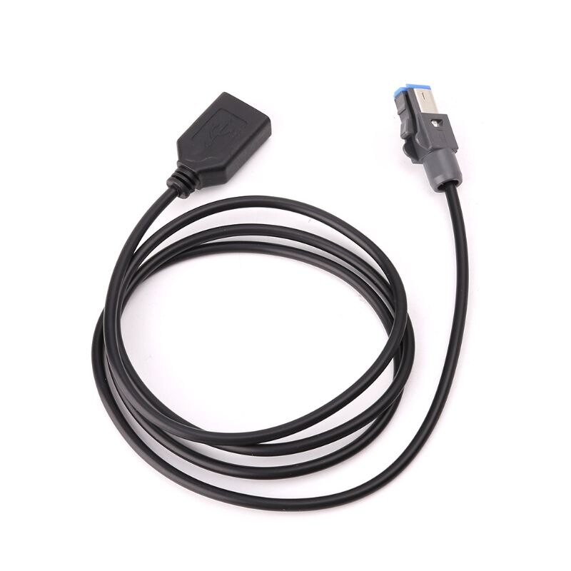 4-Pin Auto Usb Kabel Adapter Verlengsnoer Voor Nissan Teana Qashqai Cd Audio Radio Speler Auto Accessoires