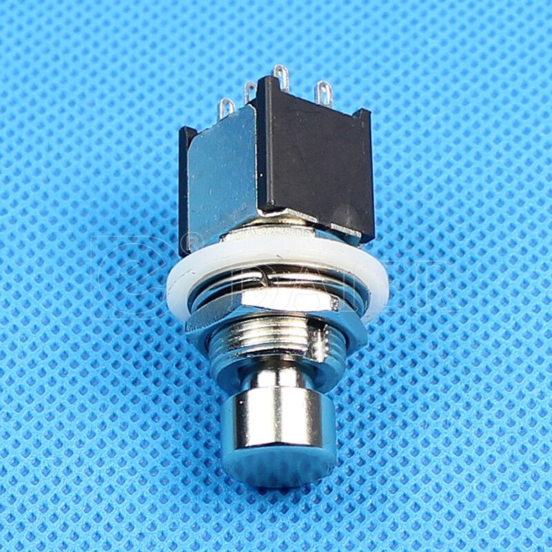 25PCS PBS-24-202S alternate latching DPDT push button switch