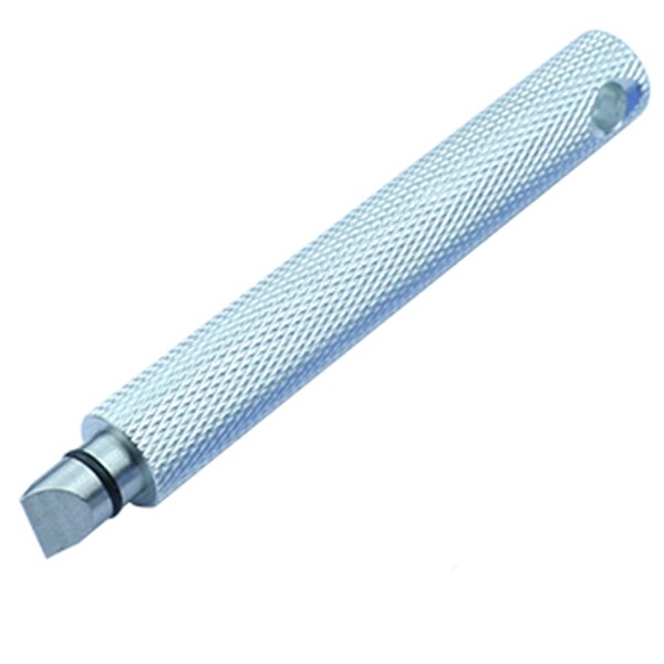 Golfclubs Iron Wedge U & V Groef Puntenslijper Cleaner Cleaning Tool 4 Kleuren Golf Club Head Grooving Tool: silver