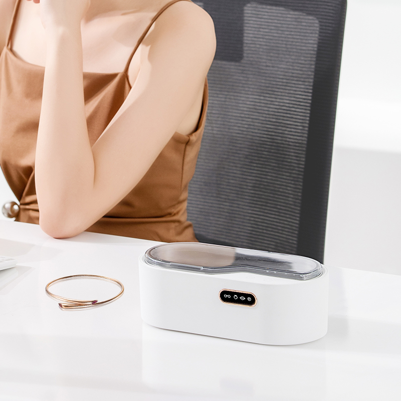 Ultrasonic Cleaning Machine 45000Hz High Frequency Vibration Wash Cleaner Washing Jewelry Glasses Watch Wash 450ML Capacity