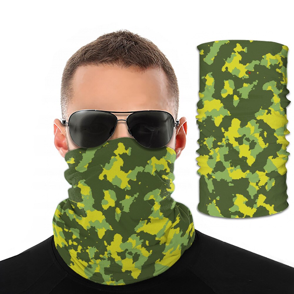 European and American 3D camouflage digital printing outdoor insect repellent mask, cap, variety magic, scarf: 12