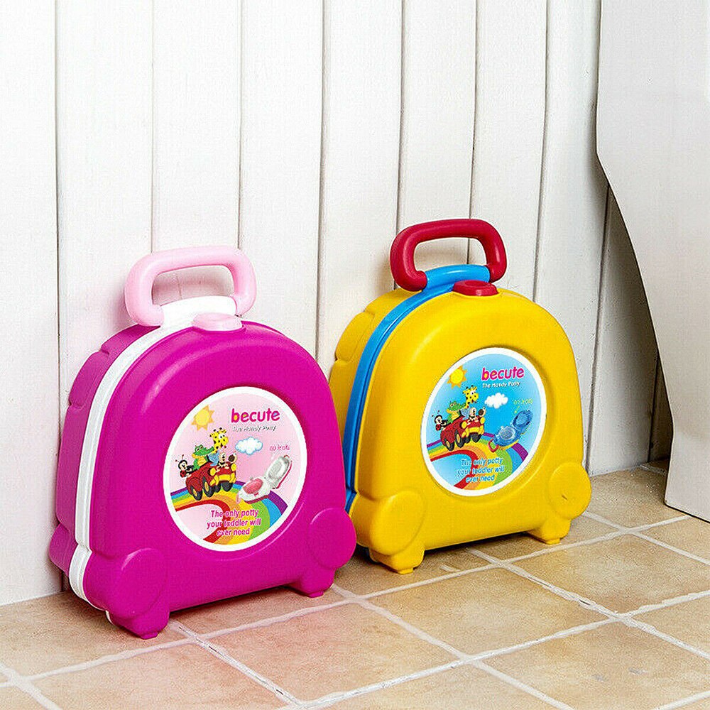 Draagbare Baby Potje Multifunctionele Baby Wc Cartoon Potje Pot Training Meisjes Jongen Potje Kids Stoel Toiletbril Kinderen Pot