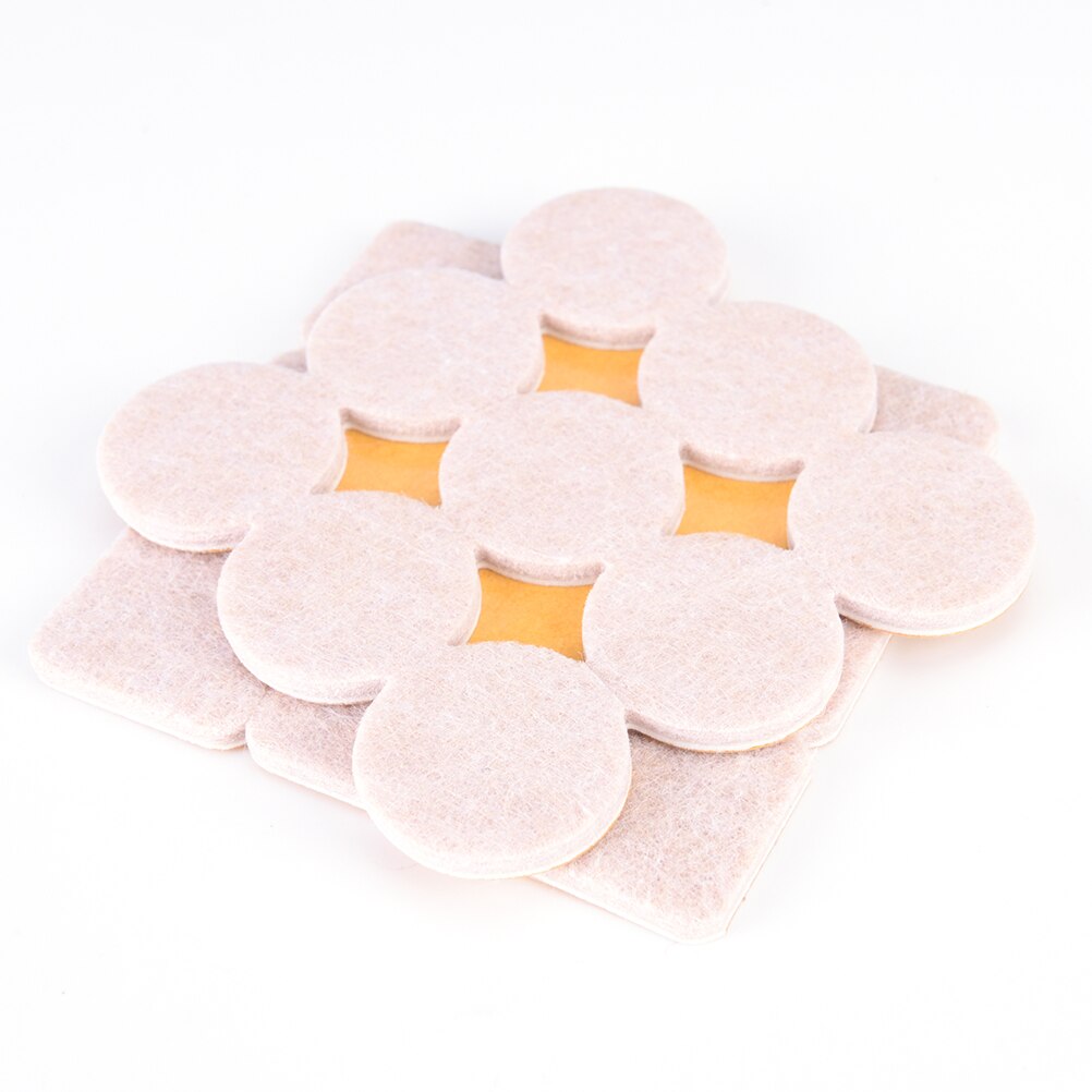 18x DIY Self Adhesive Furniture Scratch Protector Rectangle Felt Pads Sets