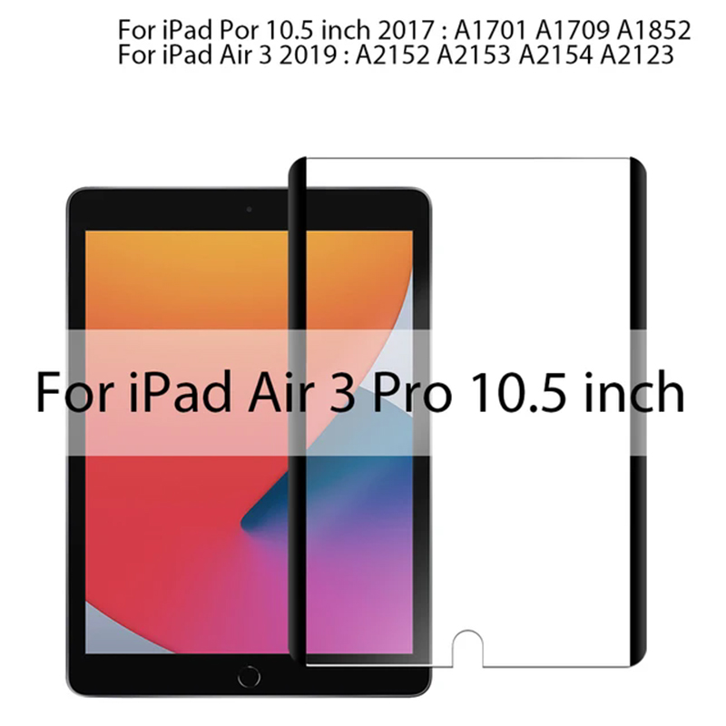 Protector de pantalla magnético reutilizable con sensación de papel para iPad 7/8 9th 10th Pro 11 Mini Air 1 2 3 4 5 6 2024 película de escritura esmerilada mate: Oro