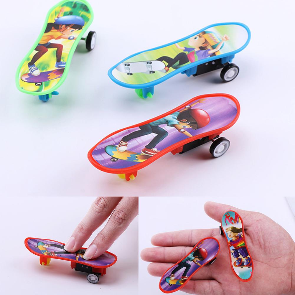 Professionele Plastic Stand Toets Skateboard Mini Vinger Boards Skate Truck Vinger Skateboard Voor Kind Speelgoed