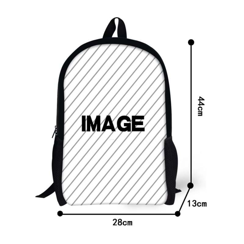 INSTANTARTS Lustige Welpen Dackel Druck freundlicher Rucksäcke Mädchen Jungen freundlicher Schultaschen lässig Studenten Große Runde oben Rucksäcke