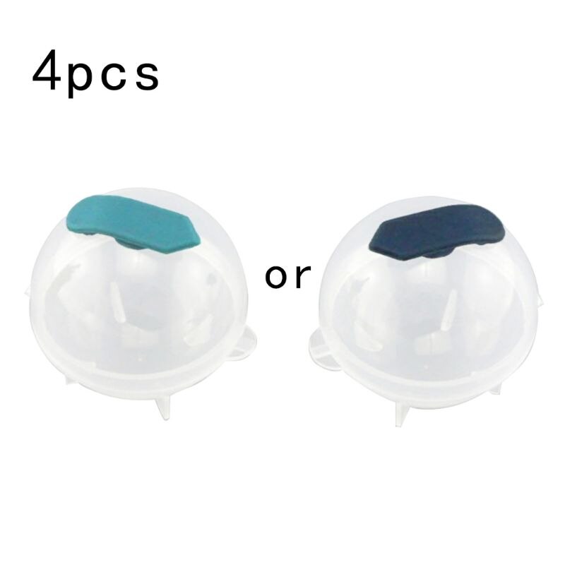 Moldes redondos para hacer cubitos de hielo, moldes para hacer cubitos de hielo esféricos de 6cm para fiestas en casa, cocina, cóctel, Bar, DIY, T3LE, 4 Uds.