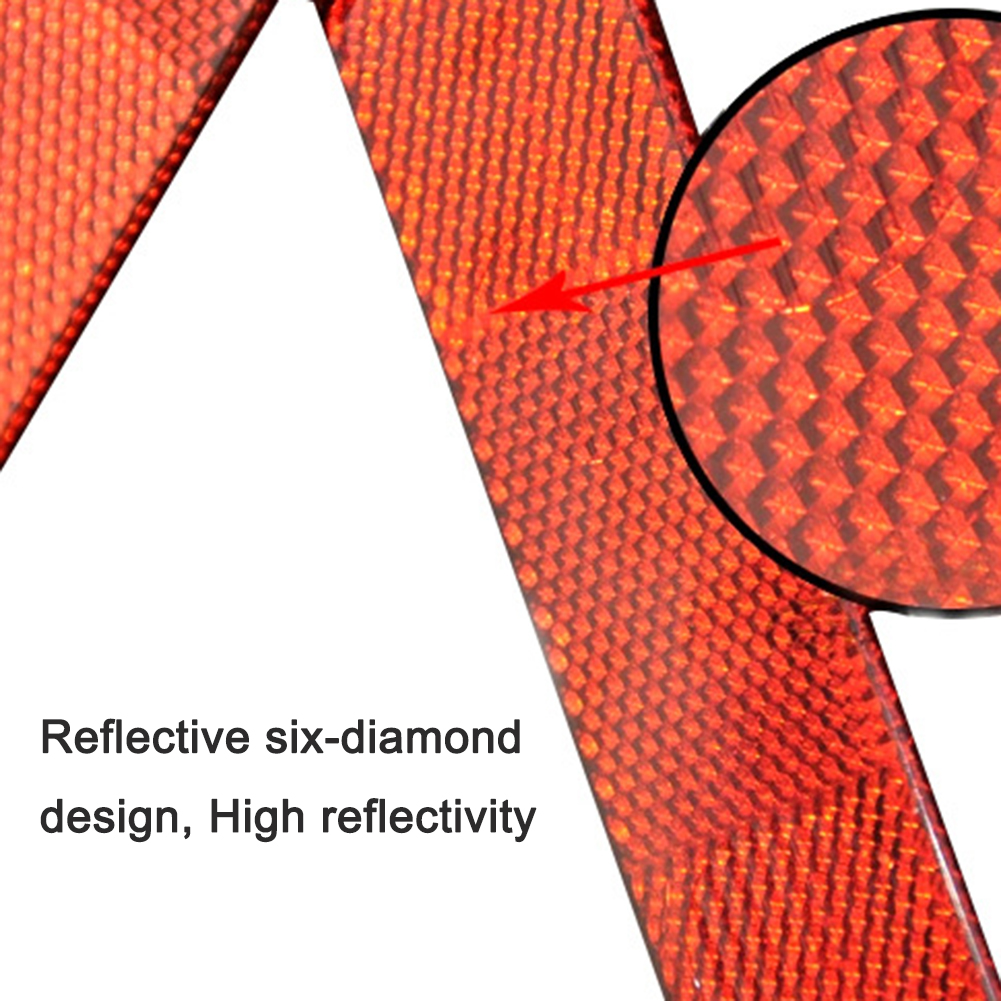 Warning Sign Triangular Breakdown Emergency Tool Warning Sign Triangle Reflective Safety Hazard Car Reflector