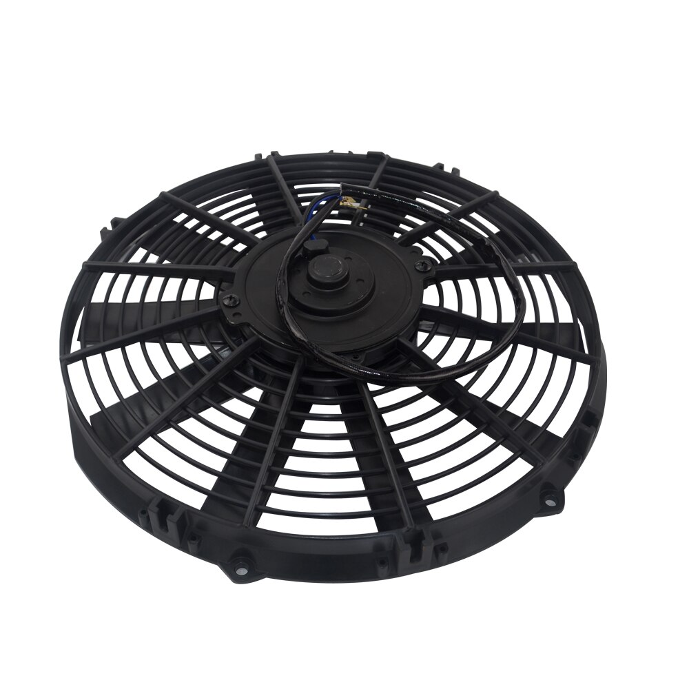 13" Universal 12V 90W Slim Reversible Electric Cooling Thermo Radiator AUTO FAN Push Pull With mounting kit 13 Inch HT-FANI13