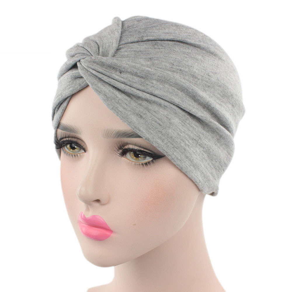 coton Spa Casquette Femmes Cancer Chimio Bonnet Écharpe Turban Tête Chapeau Muts En Sjaal Foulard Musulman Femmes Os Chapeau