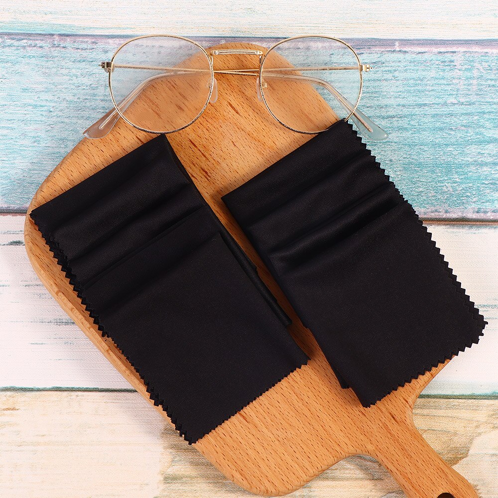 10 Pcs Premium Microfiber Cleaning Wipe Cloths for Lens DSLR Glasses TV Screen