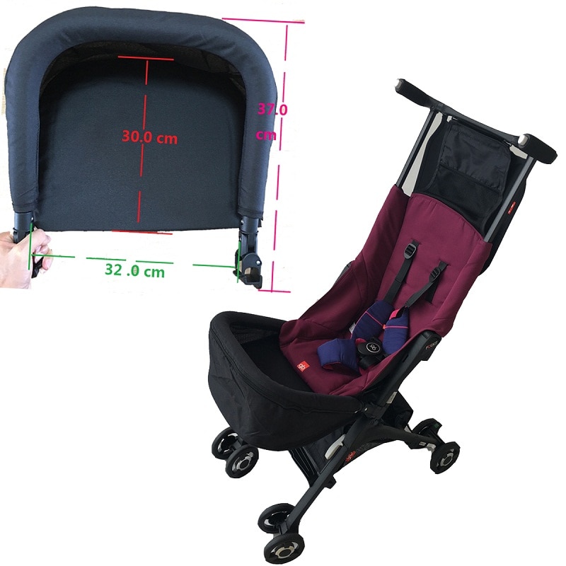 Goodbaby Pockit-Accesorios de cochecito de bebé, reposapiés, tablero extensible para GB Pockit 2 Pockit 2A Pockit plus