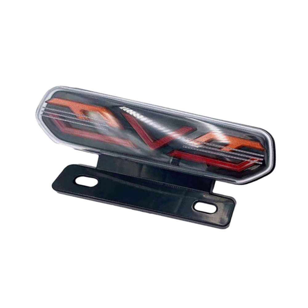 Motorsykkel baklys bremselys atv baklys stopp blinklys indikator blinklys universal for motorsykkel