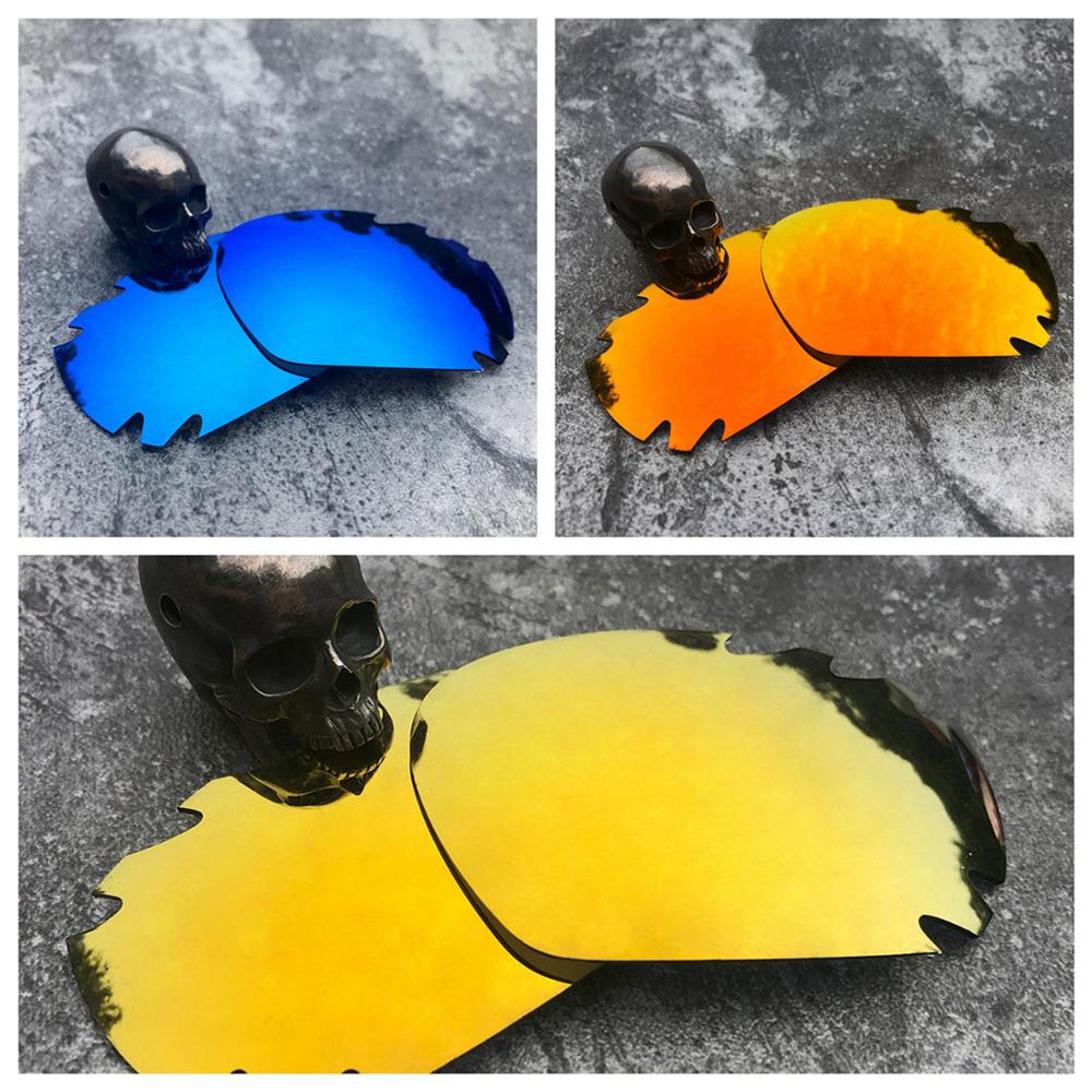 Firtox – lentilles de remplacement polarisées améliorées, pour lunettes de soleil à ventilation Oakley Jawbone (lentilles uniquement), plusieurs Options: Blue Red Gold