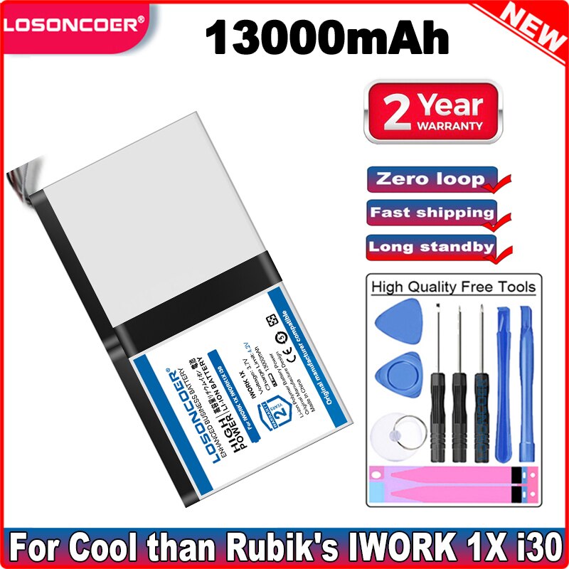 Losoncoer 13000Mah Tablet Batterij Voor Cube Iwork 1X IWORK1X I30