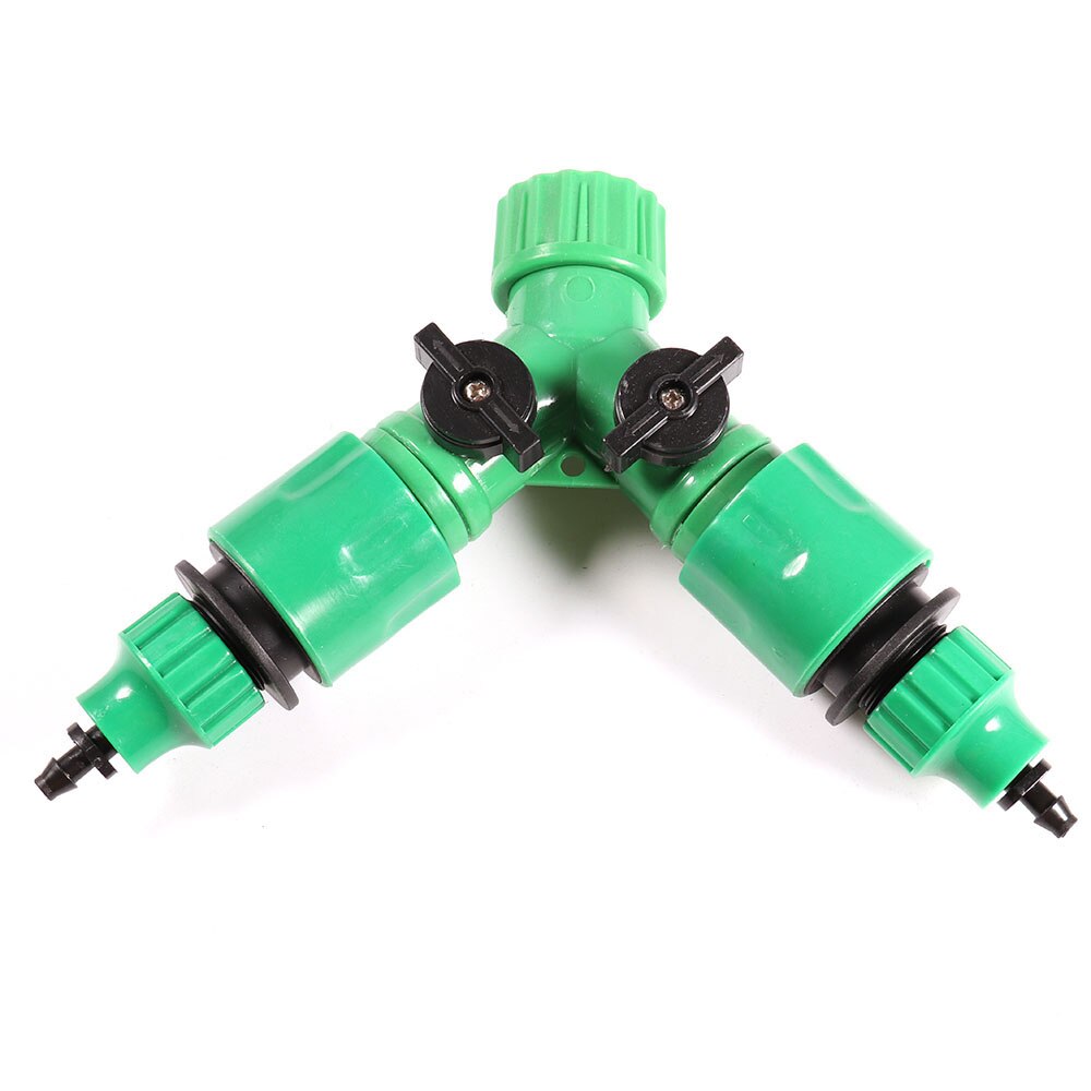 20/30/40/50m Micro Tube 10pcs Micro Red Drip Irrigation System Plant Self Watering Garden Hose Watering Kit with a quick coupler