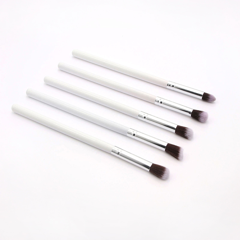 1-20 Stks/set Oogschaduw Blending Eyeliner Wimper Wenkbrauw Make Up Borstels Professionele Zachte Oogschaduw Borstels Make-Up Kwasten Tool: WS-5pcs