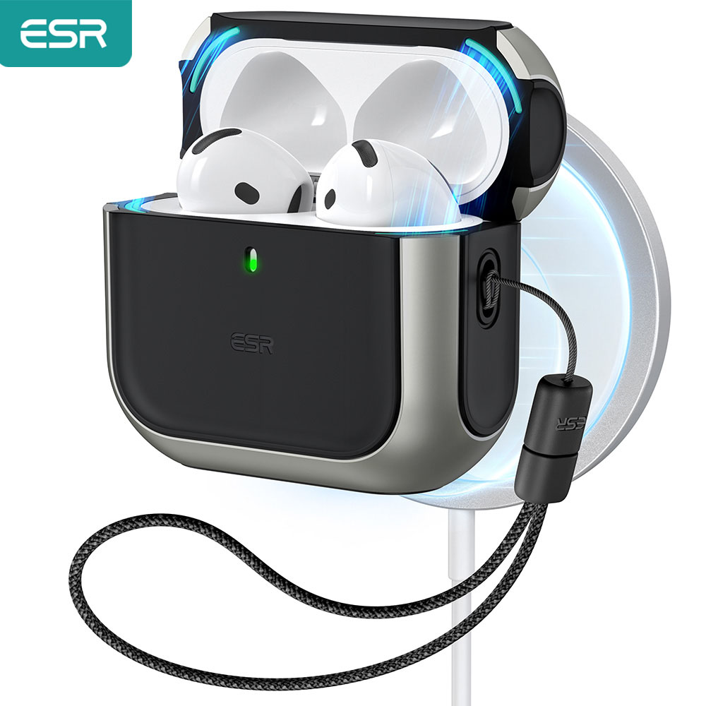 ESR for AirPods 4th Generation Case for AirPods Pro 2nd Generation AirPods Pro 1st MagSafe Protection Cover: 2XS / CORAL