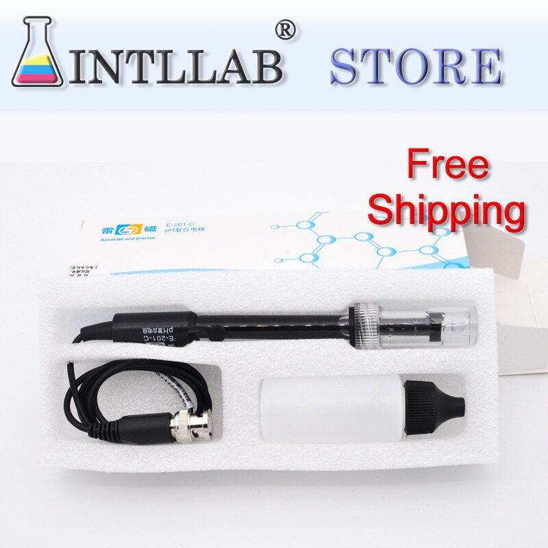 INTLLAB PH Electrode Probe BNC Connector for Aquarium PH Controller Meter Sensor