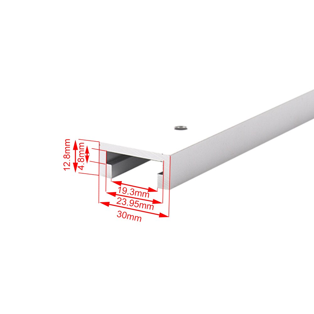 T-track T-slot Miter Track Jig T Screw Fixture Slot For Table Saw Router Table Woodworking Tool Accessories