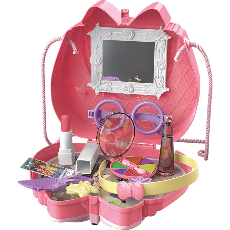 Kinder Küche Spielzeug Für Mädchen Simulation Pretend Spielen Tun haus Rucksack Pädagogische Prinzessin Docter Machen Up Handtasche kinder Tasche