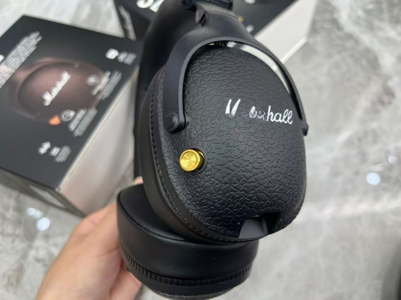 Geschikt voor Marshall MONITOR2-generatie op het hoofd gemonteerde bedrade draadloze Bluetooth-oortelefoons met zware bas Marshall