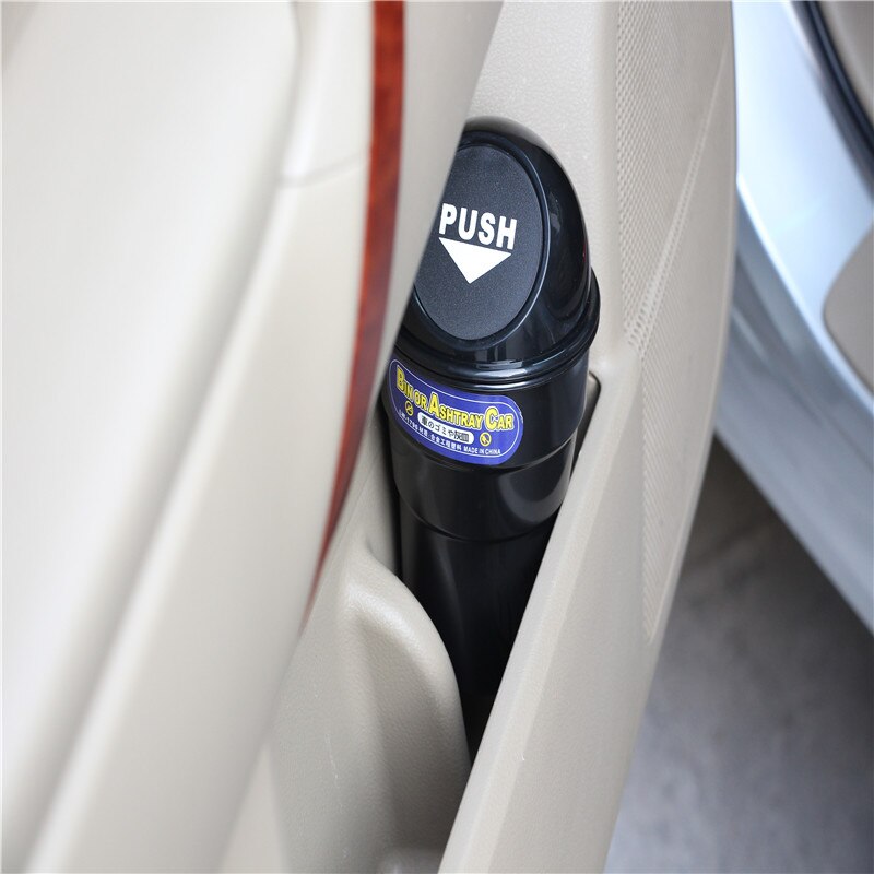 Handig Mini Auto Thuis Trash Rotzooi Kan Garbage Stof Case Houder Box Bin Vuilnisbak Auto styling