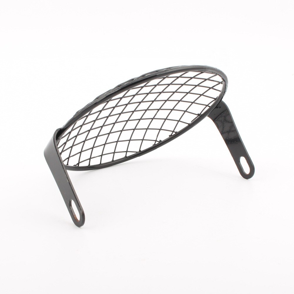 Masque à mailles pour phare de moto | Universel, protection de phare pour motos/vélos/Cruisers/baguettes/Bobber/Caf