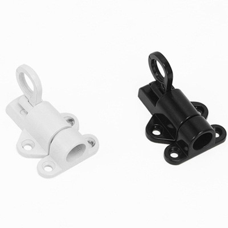 Alluminio bianco/grigio cancello finestra sicurezza anello di trazione molla rimbalzo porta bullone chiusura a scatto in alluminio