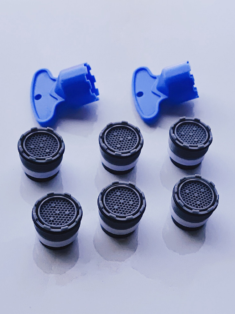 8 Pieces Faucet Aeratoraerators For Faucets Faucet Aerator Water Saver Faucet Strainer Insert With 4 Sizes Of Wrench