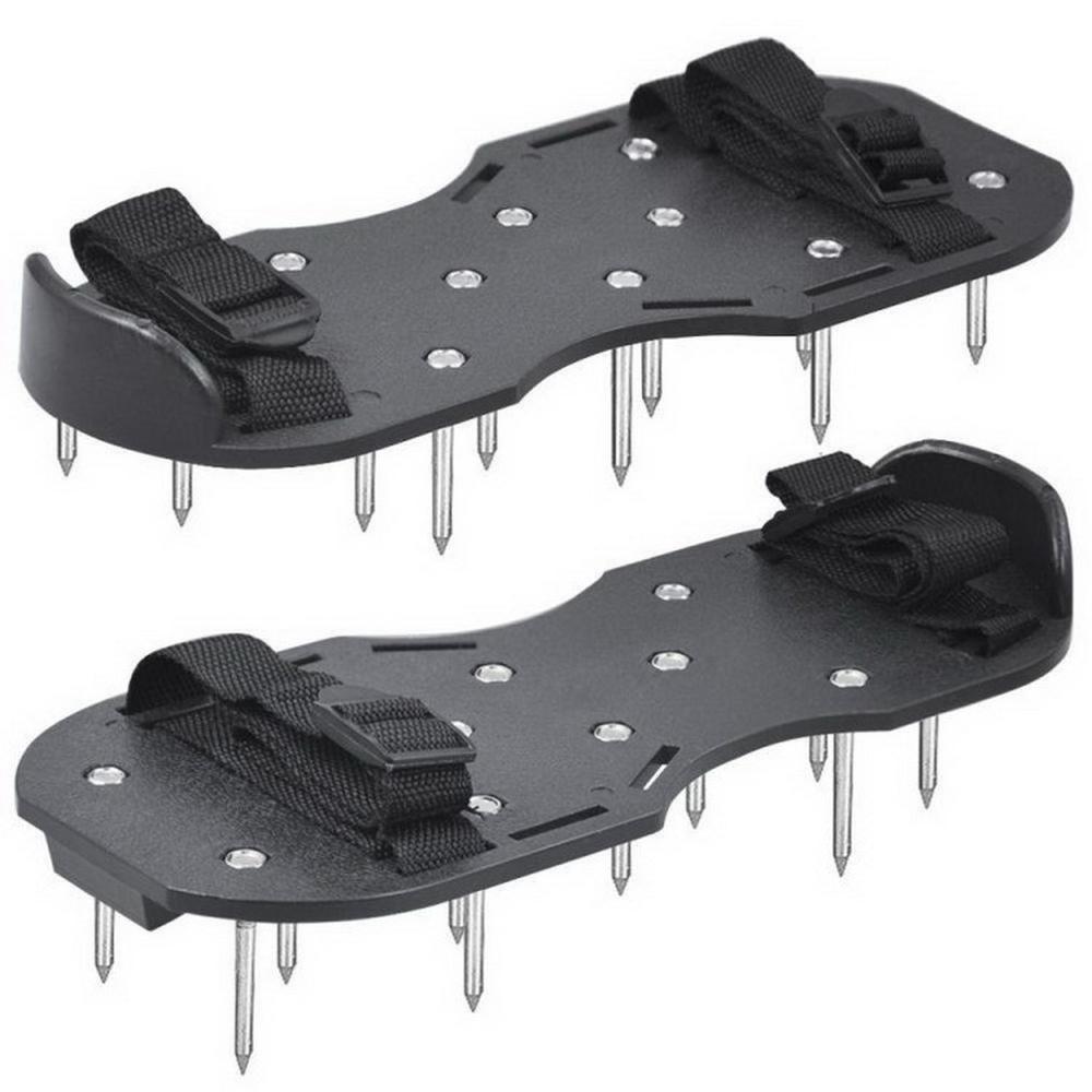 Zapatos aireadores de césped, clavos de jardín, herramientas de jardín, zapatos de tierra sueltos, desgarrador, portátil, duradero, conveniente