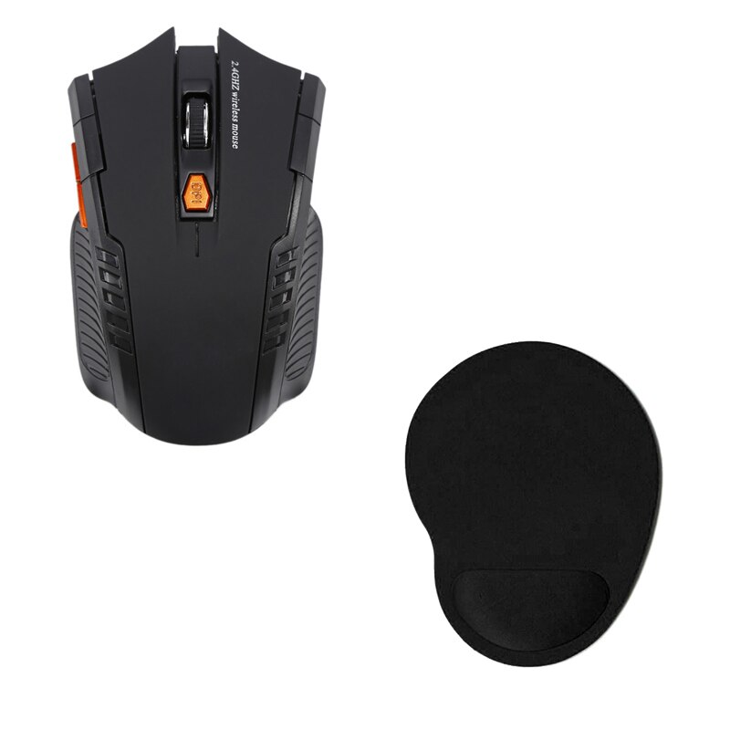 2.4GHz 1600DPI USB Wireless Mouse Optical Gaming Mouse Fingerprint System Home Office Mice For Laptop/Desktop/PC TXTB1: Gray