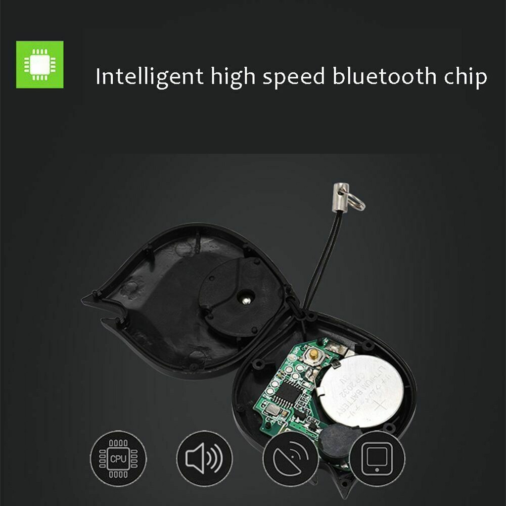 2Pcs Bluetooth Anti-lost Locator Alarm Purse Tracking Pet Finder Device GPS