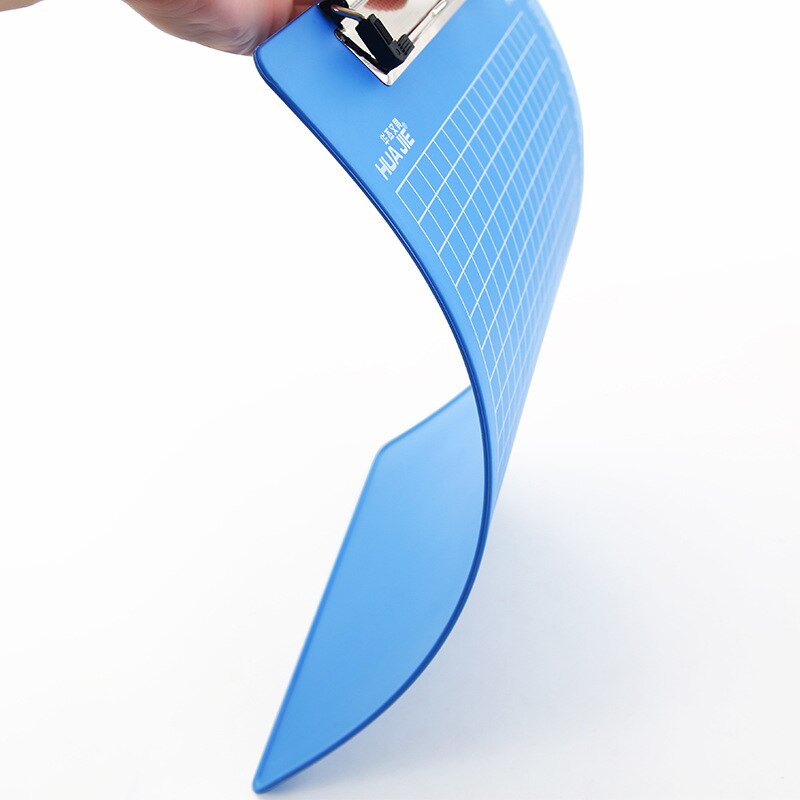 A4 Size Plastic Mat Board Bill Clip Writing Splint Hanging Folder Student Painting Pad School Office Supply Business Stationery