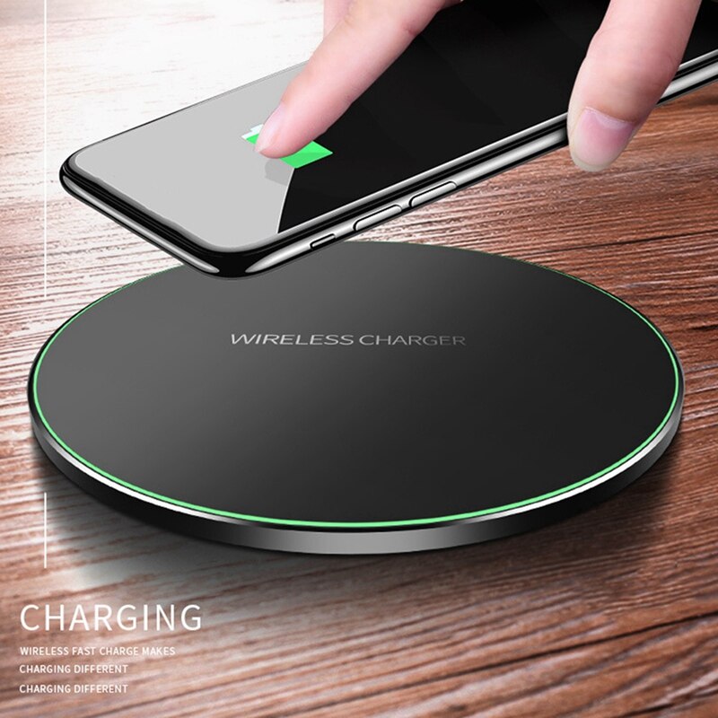 10W Fast Wireless Charger, Suitable For Samsung Galaxy S10 S9 / S9 + S8 Note 9 USB Qi Charging Pad