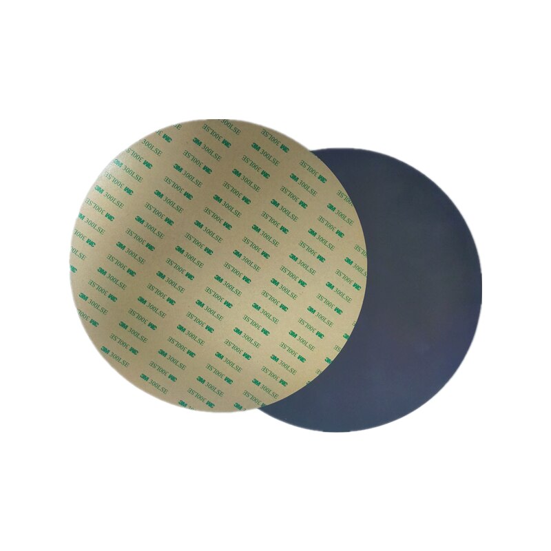 Imprimante 3D Super Racer, énergétique, Dia rond, 270mm, revêtement en poudre, PEI, surface texturée et lisse, feuille de construction à ressort, pour Flsun