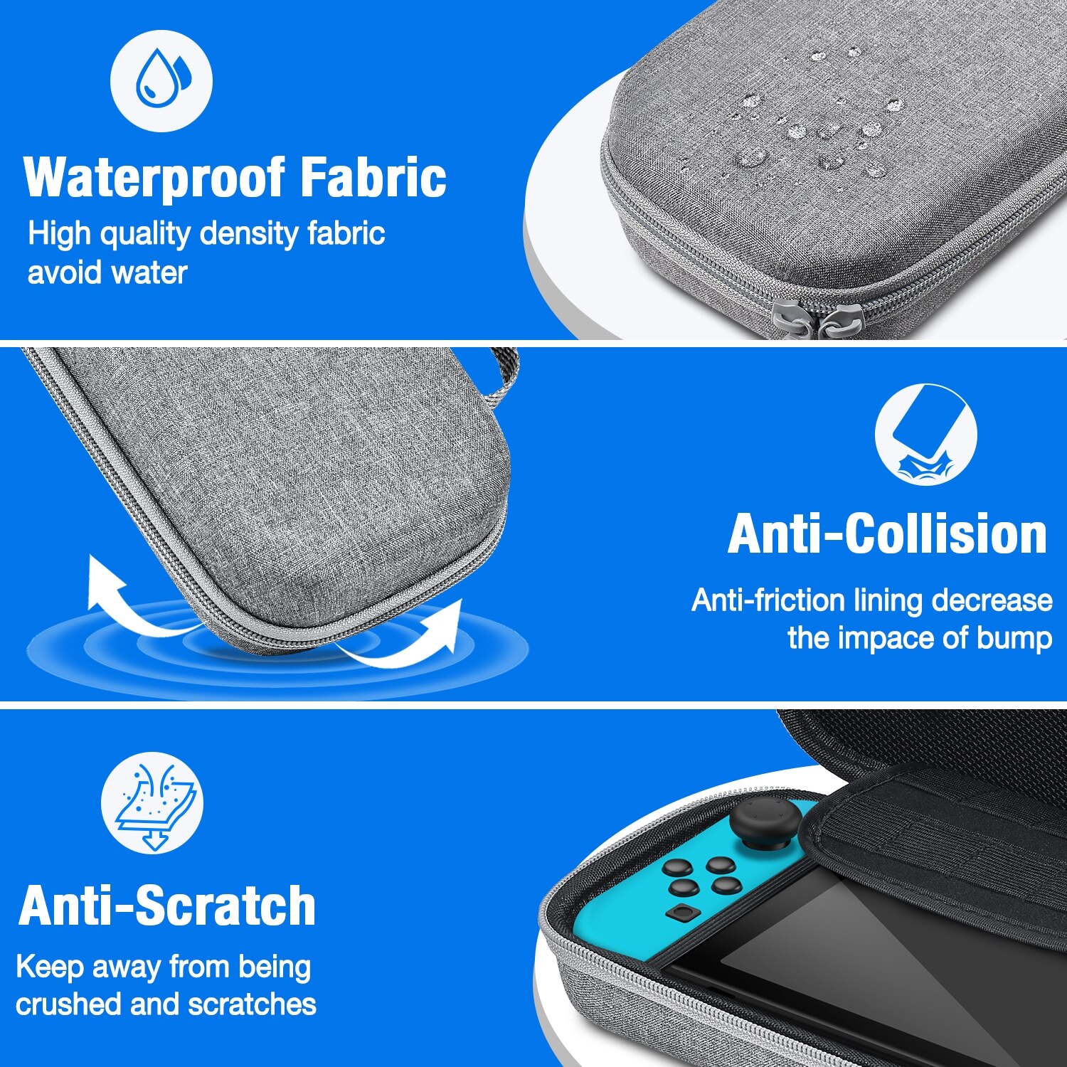 Voor Nintendo Schakelaar Case Draagbare Handheld Beschermende Draagtas Voor Nintendo Switch Console Voor Nintendo Switch Accessoires