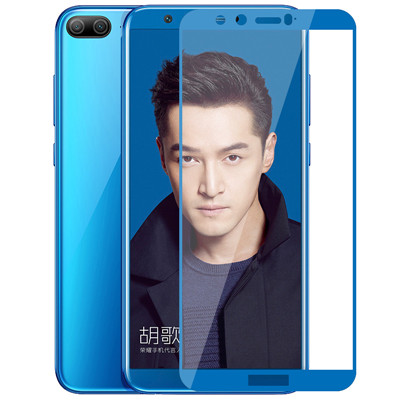 Full Honor 9 lite Protective Glass for Honor 9 lite 9lite 3D Tempered Glass 9H Screen Protector On Honor 9 light Safety Glass: Blue / For Honor 9