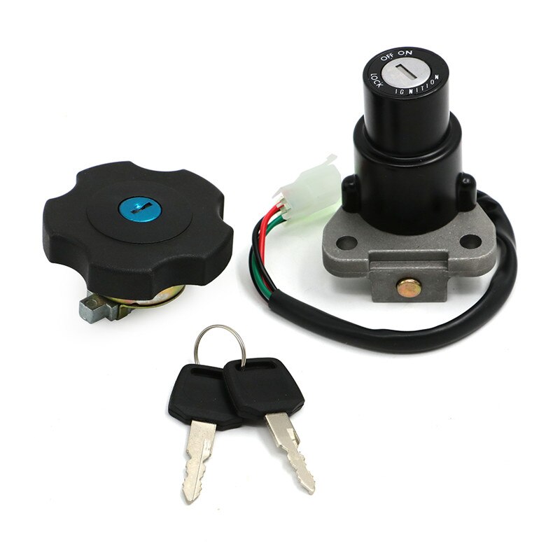 Ignition Switch Lock + Fuel Gas Tank Cap Cover Locks Keys Set For Sinnis Blade Apache 125 QM125GY Superbyke RMR 125 RMR125