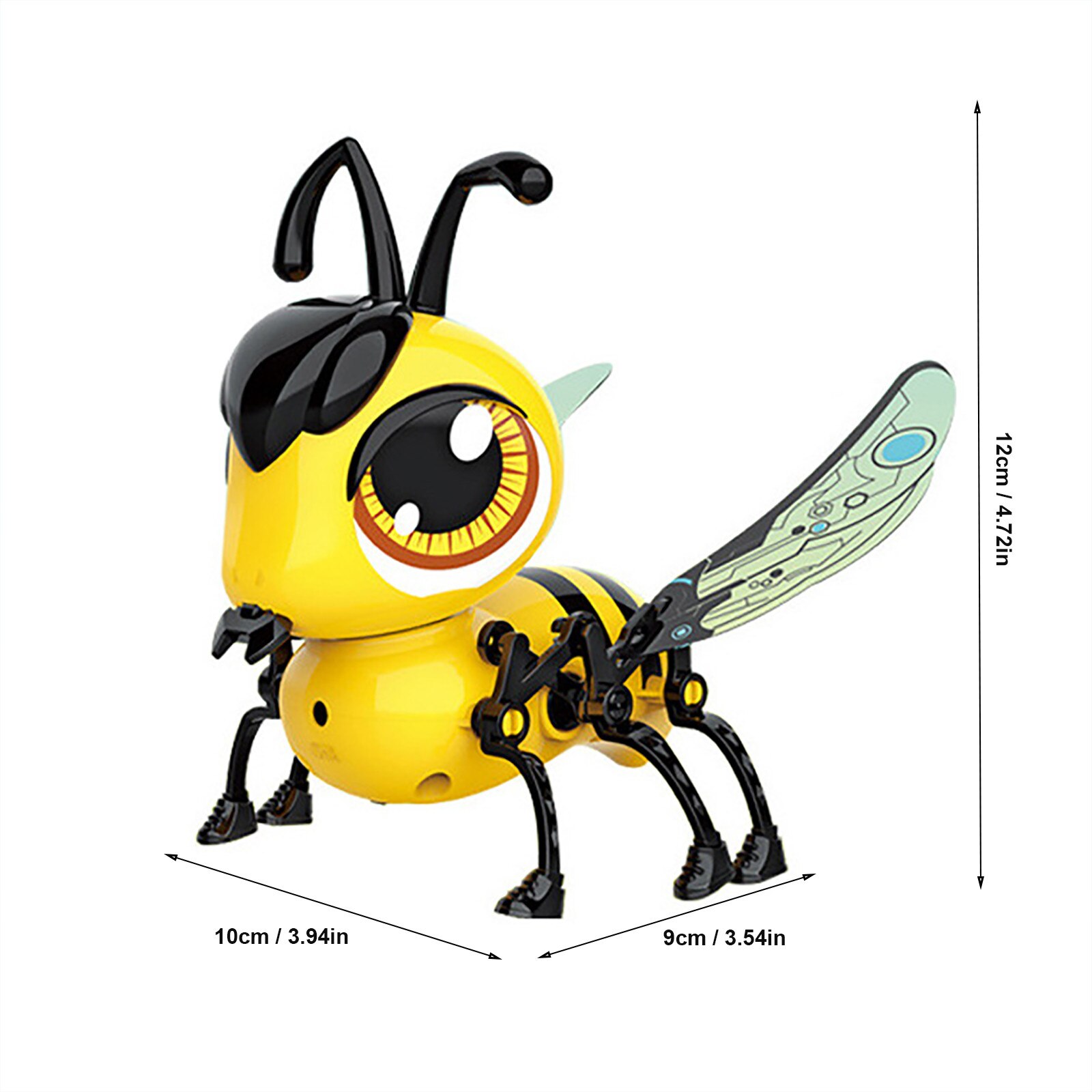 Assembled DIY Induction Simulation Bee Children's Toy Lighting And sound Effects
